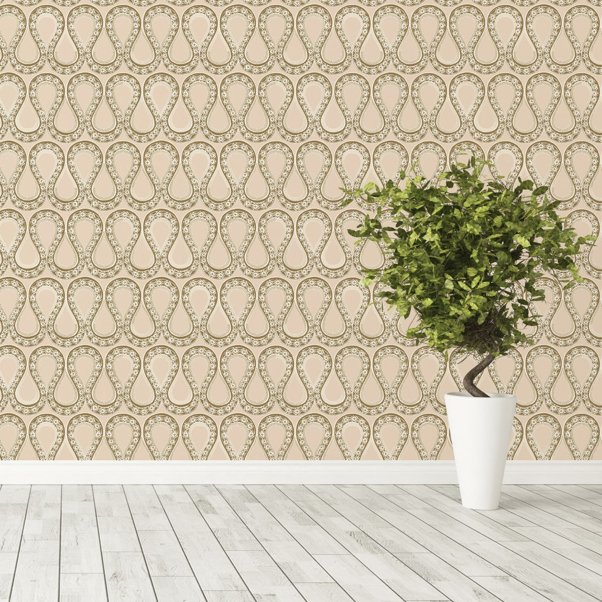 Sexy Serpentine Blush SE484 Self-Adhesive Wallpaper
