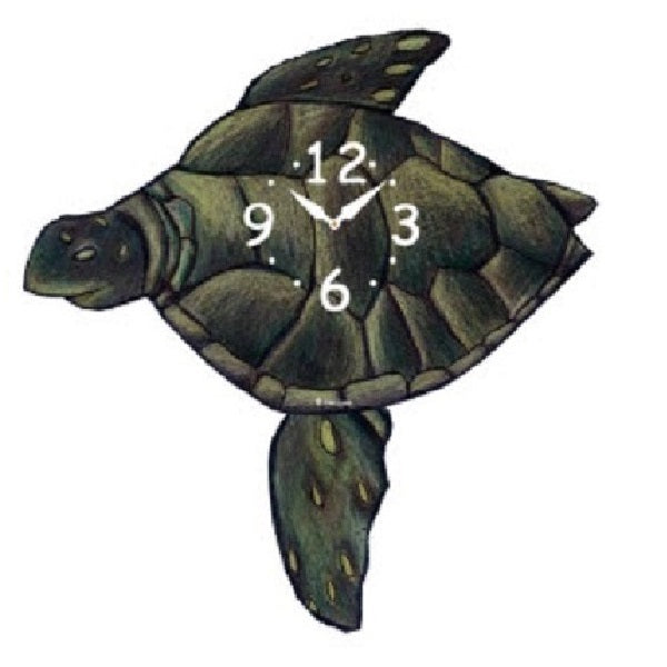 Sea Turtle Pendulum Wall Clock