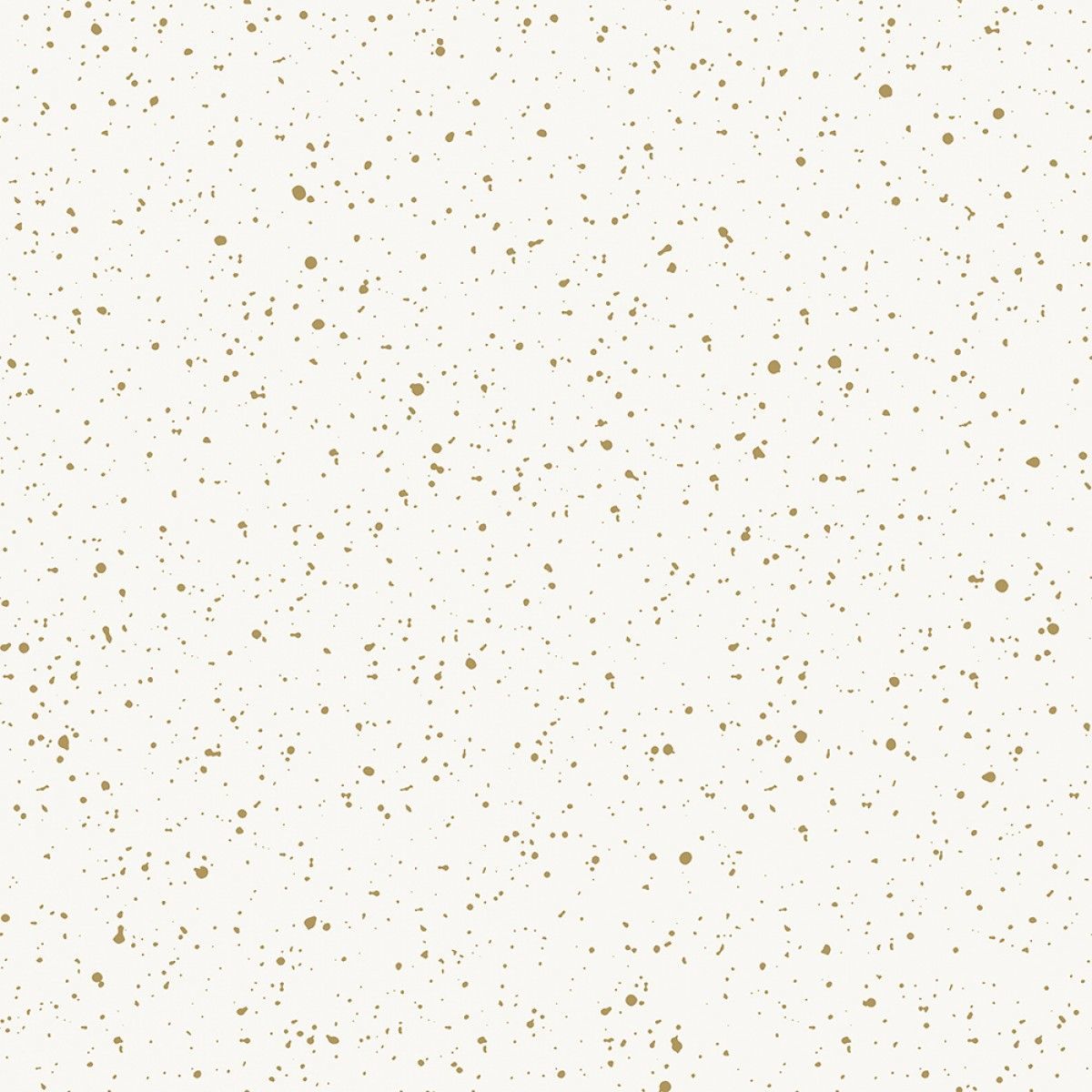 Spatter Gold On White BB430 Self-Adhesive Wallpaper