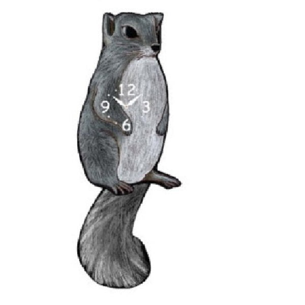 Squirrel Pendulum Wall Clock