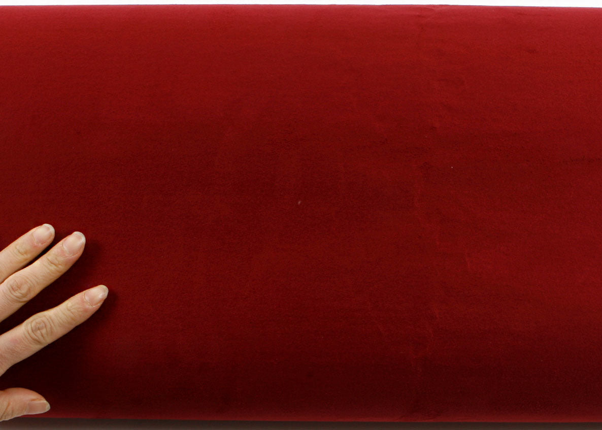 Dark Red Suede Contact Paper