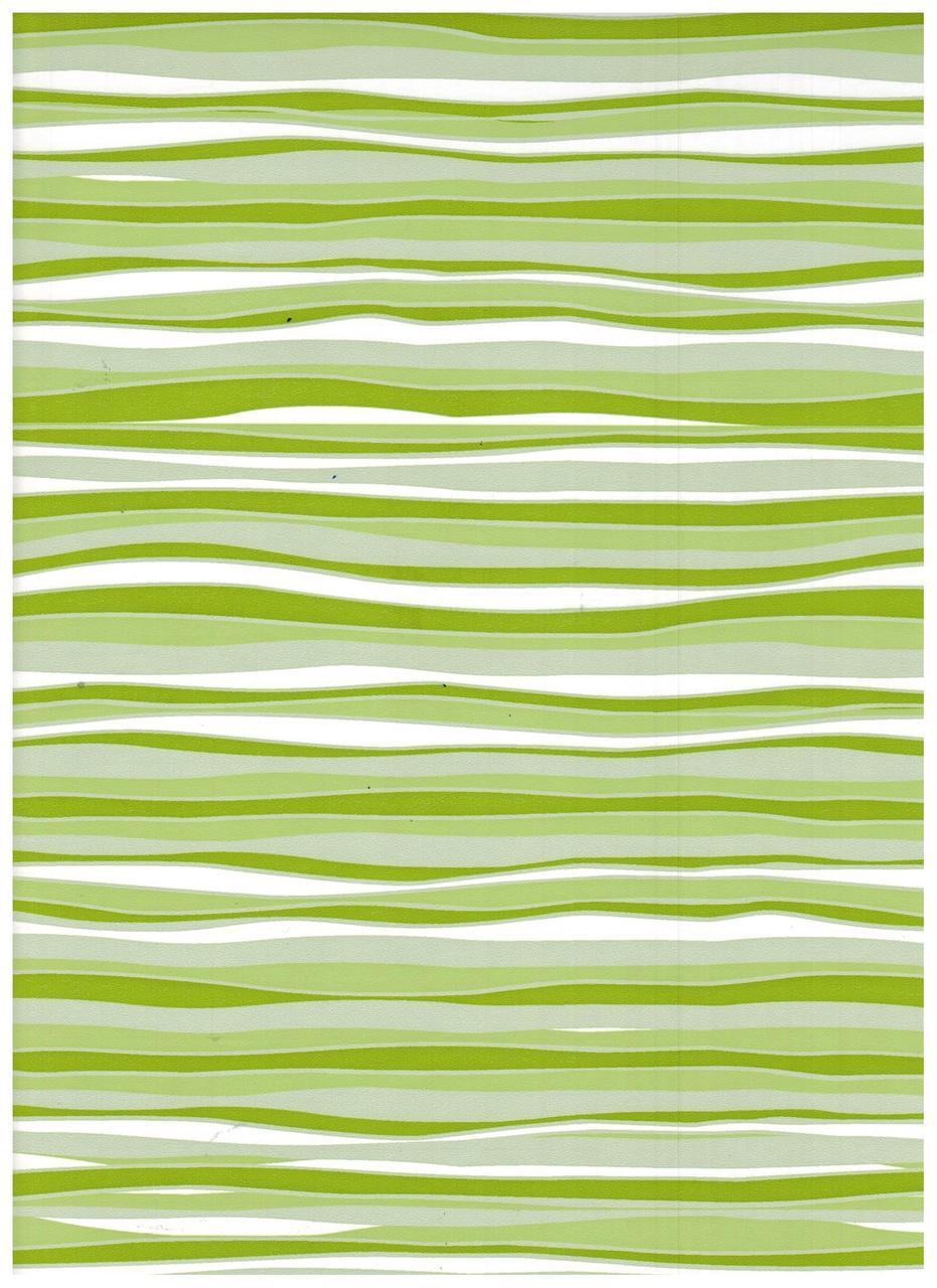Lime Wave Contact Paper 9 FT