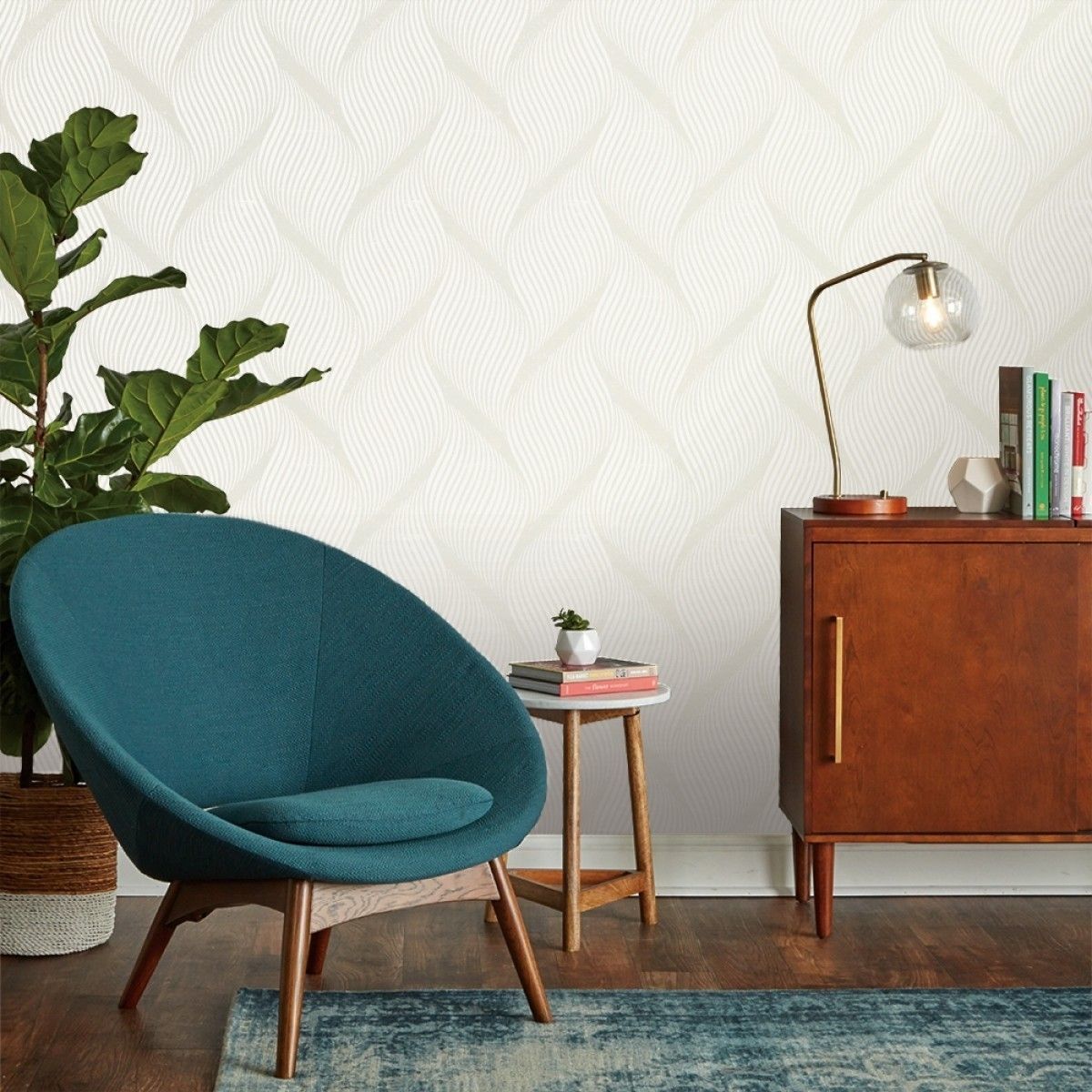 Wave Prosecco WA544 Self-Adhesive Wallpaper