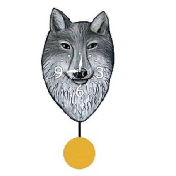 Wolf Pendulum Wall Clock